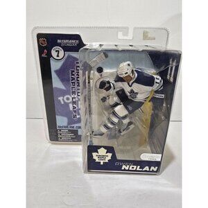 OWEN NOLAN Toronto Maple Leafs NHL Series 7 McFarlane White Jersey 2003 Figure